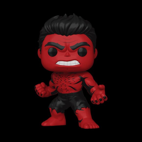 Funko Pop Super: Captain America: Brave New World - Red Hulk Vinyl Figure #1366 - Picture 3 of 8